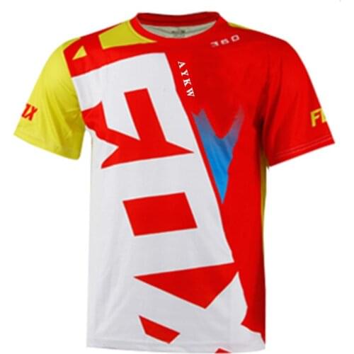 2021 aykw Fox Camouflage Motocross Jersey MTB Off Road Mountain Bike Downhill Jersey MX BMX Cycling Jersey Enduro Sweatshirt