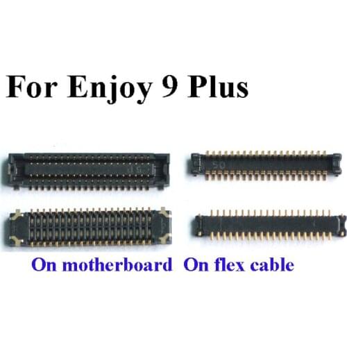 5PCS Dock Connector Micro USB Charging Port FPC connector 6.5 For Huawei Enjoy 9 Plus 9plus logic on motherboard mainboard