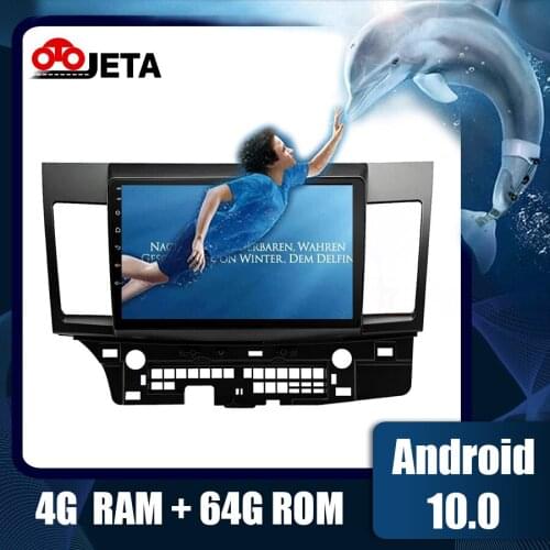 Car Radio For Mitsubishi Lancer 2007-2011 2012-2015 Multimedia System GPS Navigation DVD Support Carplay SWC FM Android 10.0 10"