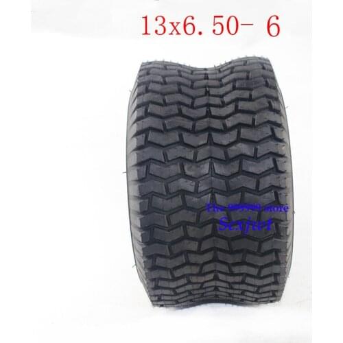 Free shipping Tubeless Tire 13x6.50-6 for ATV QUAD Golf Buggy Mower Go-kart Lawnmowers 13x6.50-6 tire