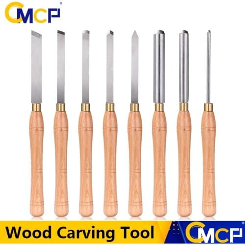 CMCP Wood Carving Tool 1/2" 3/4" 1" 5/8" 3/16" Hand Chisel Tool Set Carpentry Tools Woodworking Tools