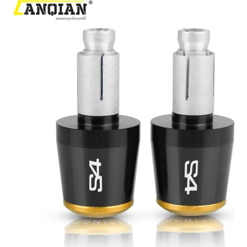 For DUCATI S4R S4 R S4 2006 2007 2008 Motorcycle with 7/8* 22mm Hand Bar Ends Slider Handle Bar End Grips Cap Accessories