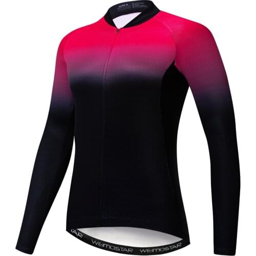 Cycling Jerseys Women Autumn mtb Shirt Long Sleeve Bicycle Tops Mountain Bike Clothes Breathable Windproof S-3XL