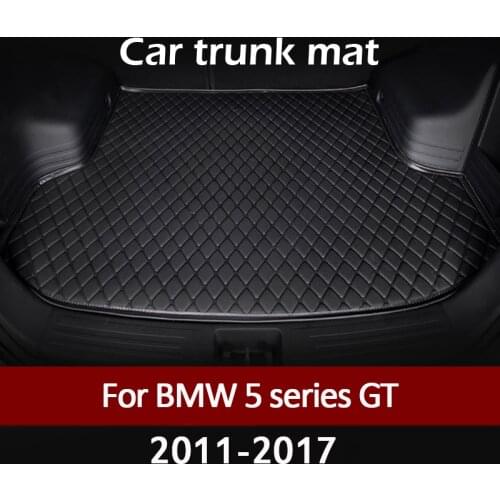 MIDOON Car trunk mat for BMW 5 series GT 2011 2012 2013 2014 2015 2016 2017 cargo liner carpet interior accessories cover