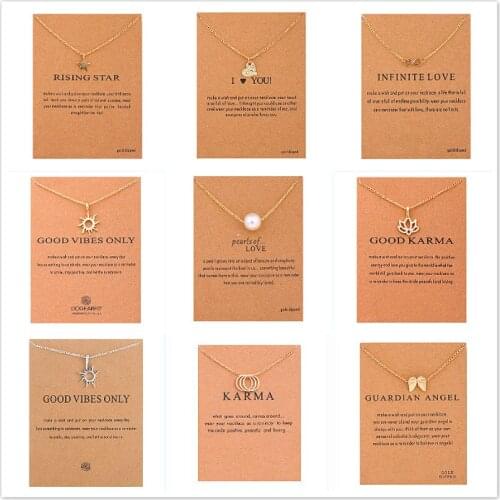 Hot Sale 26 Style shine Fashion Women Torques Cat Ear Angel Wings Bird Animal Circle Geometric Charm Clavicle Chains Collar