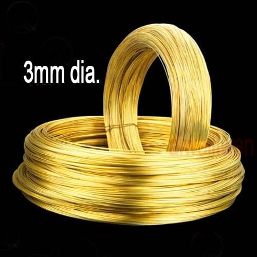 3mm diameter brass wire H62 copper wire copper conductor Environmental new copper cable rod bronze wire