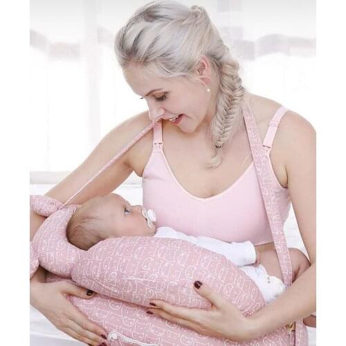 Mora Mona Multifunction Newborn Baby Nursing Pillow Cover Maternity U-Shaped Breastfeeding Pillow Slipcover Feeding Waist