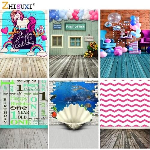 Cartoons Children Birthday Photography Backdrops Newborn Baby Portrait Photo Background Studio Photocalls Props 21622 SLSR-02