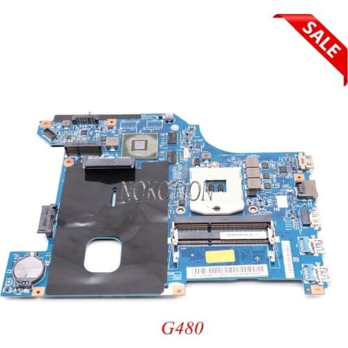 NOKOTION LG4858 MB 11252-1 48.4SG01.011 11S90000306 laptop motherboard For lenovo ideapad G480 14" GT610M HM76 DDR3 Main board