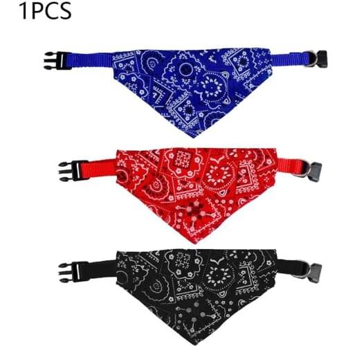 Pet Dog Neck Scarf S/L Bandana Webbing Collar Saliva Towel Adjustable Pet Dog Collar Christmas Party Dog Cosplay Dressing