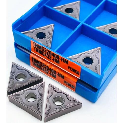 Turning insert TNMG220408 HM PC9030 TNMG220408 HM high quality carbide outer metal turning tool CNC cutting tool TNMG 220408