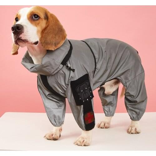 Dog Raincoat Waterproof Dog Rain Jacket Jumpsuit Poodle Bichon Schnauzer Welsh Corgi Shiba Inu Samoyed Big Large Pet Clothes new