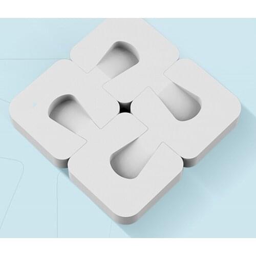 High Quality Door White Plastic Door Stops Non-Slip Door Buffers For Office Home Baby Safe Floor Door Stopper Baby Care