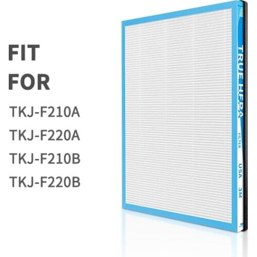 Replacement For TCL TKJ-F210A TKJ-F220A TKJ-F210B TKJ-F220B Air Purifier Filter HEPA Filter 295*245*25mm