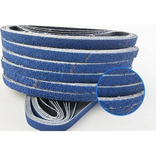 330*10mm Abrasive Sanding Belt for Metal welding polish Zirconium corundum 20pcs sanding paper