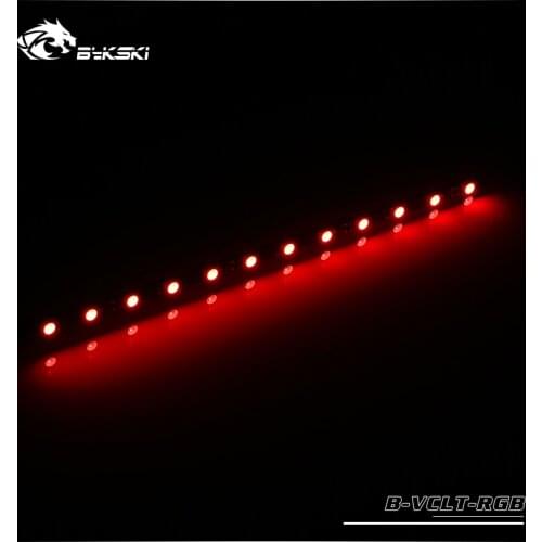 Bykski gpu water cooling block LED 12V light bar RGB lamp 70mm 100mm, 150mm, 200mm long, B-VCLT-RGB