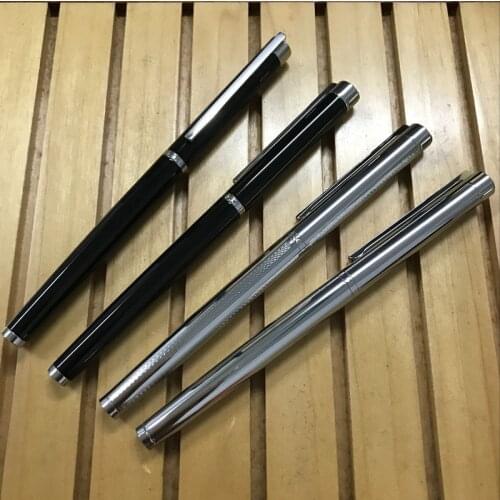 Hot New Jinhao 126 Executive Complete Silver Fine Hooded Nib Fountain Pen