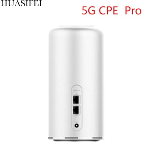 HUASIFEI 5g wifi amplifier 5G Indoor CPE household 5G wireless router with 4g sim card RJ45 ports，WPS, Support Global Network