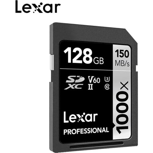 Lexar micro sd UHS-II SD Card 1000x 150MB/s 128GB Memory Card 64GB Carte SD Class10 cartao de memoria 32GB U3 SDHC SDXC