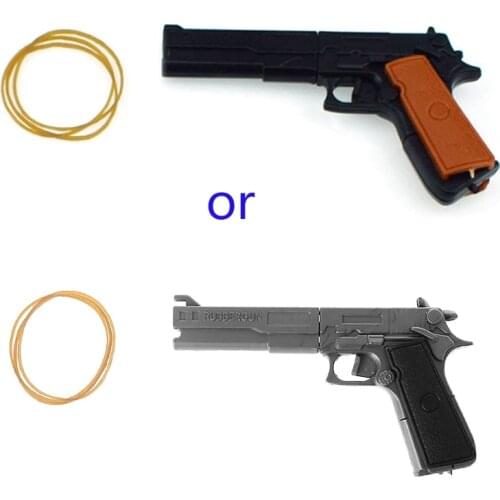 Classic Assembly Rubber Band Shooter Shooting Children Kids Toys Portable