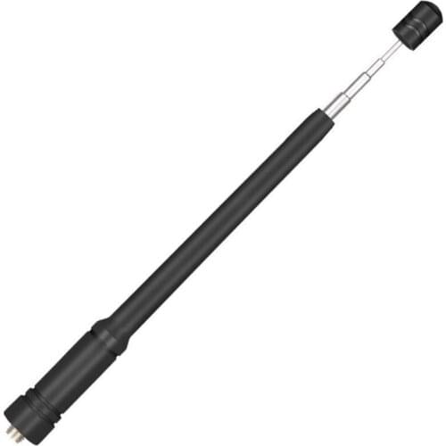 Lightweight Antenna Compatible with BF-888S 777S666S UV5R SMA-Female Rod Handheld Walkie-talkie Increase Distance Call