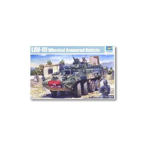 Trumpeter 1/35 scale model 01519 LAV-III 8X8 wheeled armored vehicles