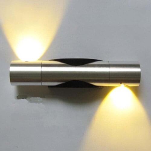 2W AC90-260V Morden Decorative Led Light Fixture Wall Mounted