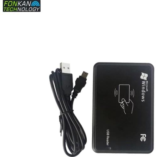 FONKAN 902-928mhz UHF RFID Desktop Reader Small Portable Tag Reader USB Keyboard emulator Cursor input free SDK and demo