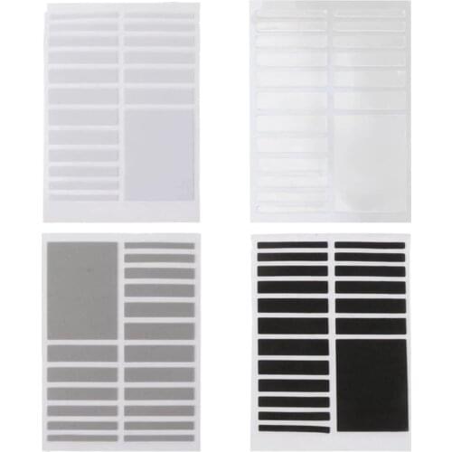 Multi-Size 57 Pieces 3 Sheets Invisible Loose Ring Sizer Spacer for Jewelry