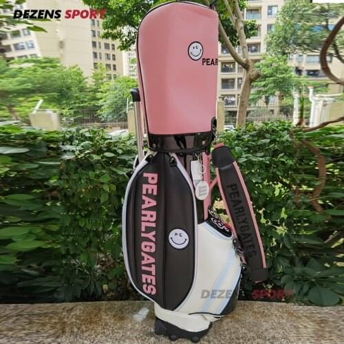 NEW Fashion PG Womens high quality PU waterproof golf bag Golf Cart Bags Golf Stand Bag golf equipment golf club bag