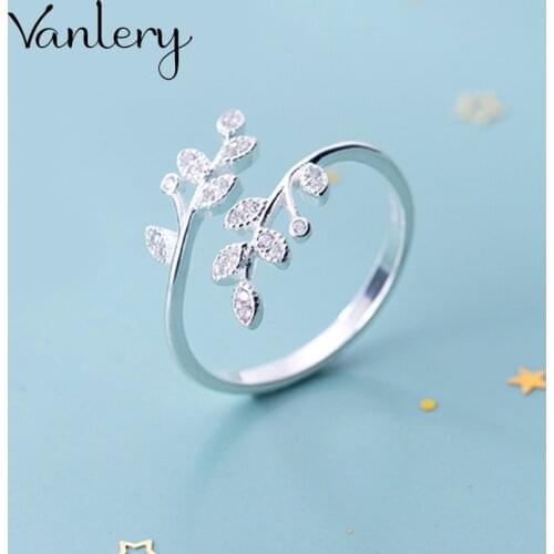 New Arrivals Charming Crystal Leaf Ring for Women Boho Knuckle Party Rings Gothic Punk Jewelry Gifts for Girls