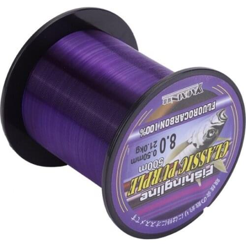 500M Monofilament Nylon Fishing Line Super Strong Pull Fishing Wire Fluorocarbon Fishing Leader Line Tackle