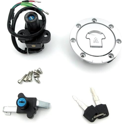 Motorcycle Ignition Switch Fuel Gas Tank Cap Cover Seat Lock Kit Key For Honda NSR 125 NSR125 1993-1999 2000 2001 2002 2003 2004