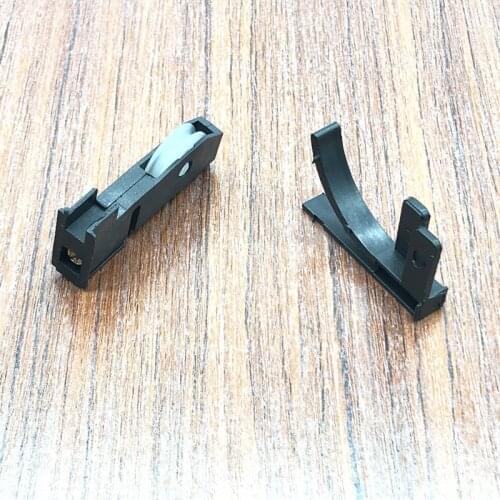 Aluminum alloy plastic screen window roller, old-fashioned push-pull translation screen window wheel for window parts