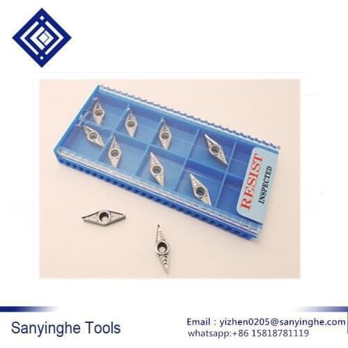 Cnc carbide inserts aluminium alloy blade CNC lathe with blades VCGT110302 AK \VCGT110304 AK K30