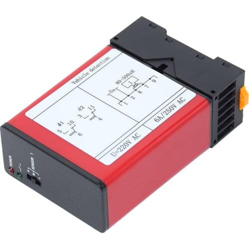 AC220V Traffic Inductive Loop Vehicle Detector Signal Control for car parking system