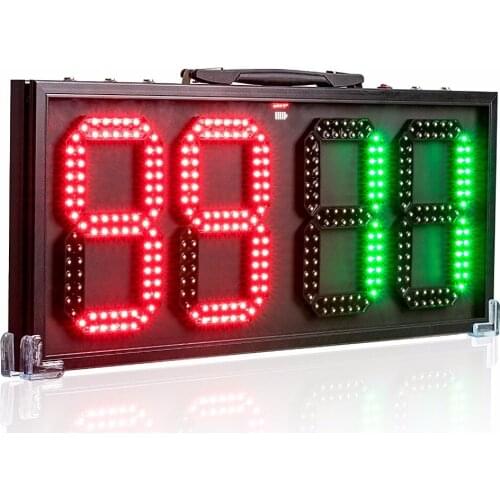12inch-waterproof LED Football Electronic Soccer athletes or injury/stoppage time Built-in battery Referee substitution board