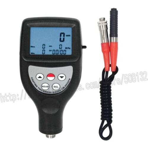 CM8856 High-precision Split Coating Thickness Gauge LCD display film thickness gauge Aluminum and iron-based