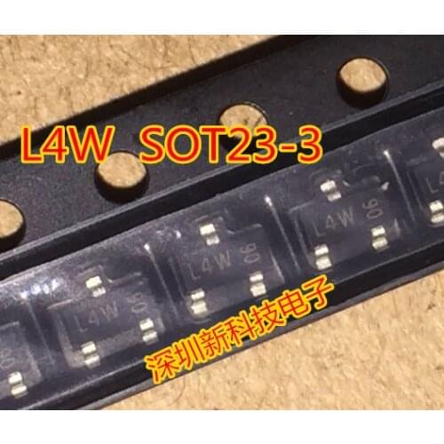 100pcs Diode BAT54 L4W 0.2A/30V for Buick Cruze body module small transistor TAW