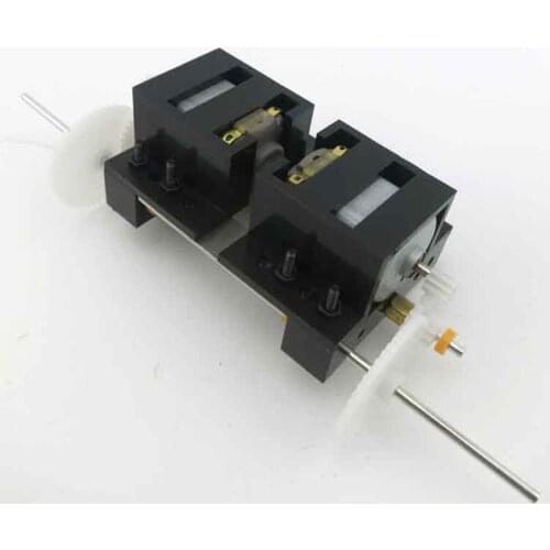 DC3-6V 1:20 14500rpm Double Shaft Drive Motors Mini Electric Reduction Box DC Gear Motor for DIY Robot Car Engine Toys Parts