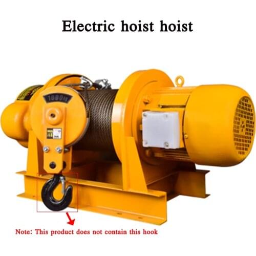 Electric hoist hoist winch construction decoration crane hoist electric hoist heavy industrial 380V 1500W