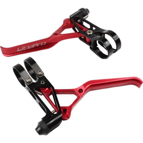Litepro BrakeV BrakeFolding Bike Small Wheel for Brompton 14/16/20 Inch Levers Handle Parts Lever LP Ultra Light CNC 64g