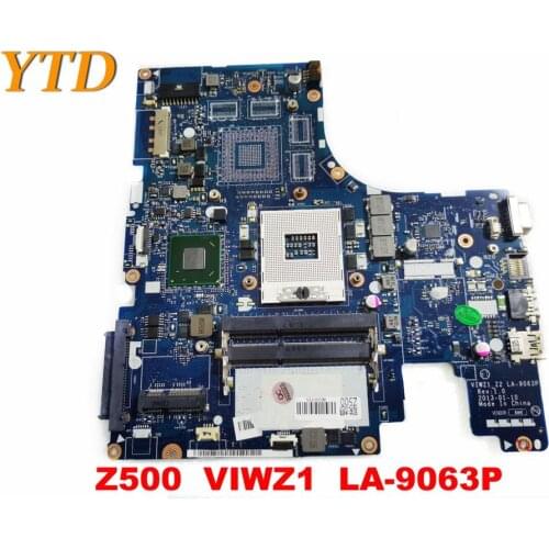 Original for Lenovo Z500 Laptop motherboard Z500 VIWZ1 LA-9063P tested good free shipping