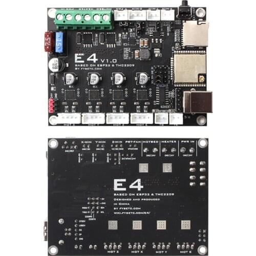 E4 V1.0 Wifi Control Board ESP32&TMC2209 with Bluetooth for 3D Printer Router mainboard with external antenna