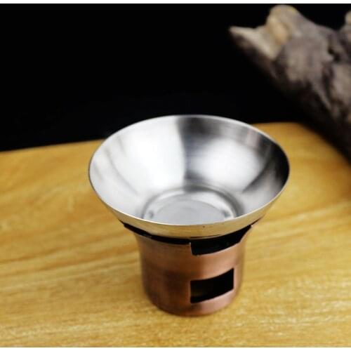 Stainless steel tea strainer stove-type tea filter stove tea strainer funnel tea ceremony accessories