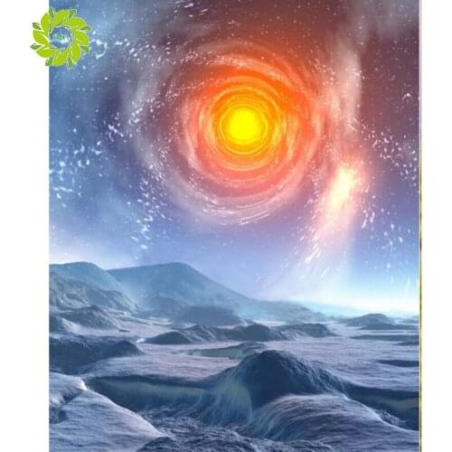 SNA Diamond Painting Full Sunshine 5D Diy Diamond Embroidery Picture Mosaic Rhinestone Handmade Gift Home Decoration