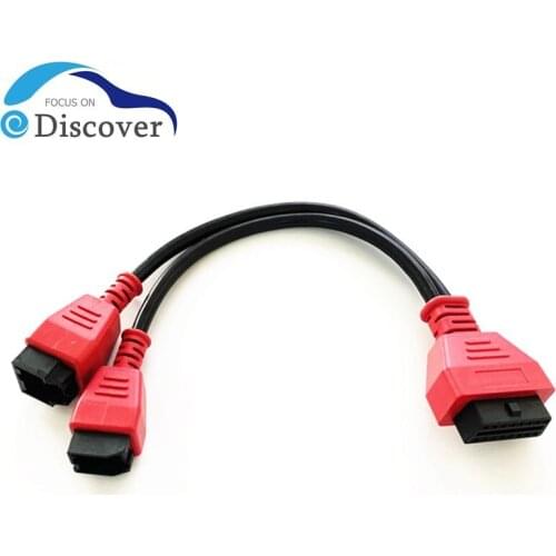 Universal For Chrysler 12 8 cable adapter for Autel Maxisys MS906 908 PRO For Chrysler 12+8 connector support multi-scanner