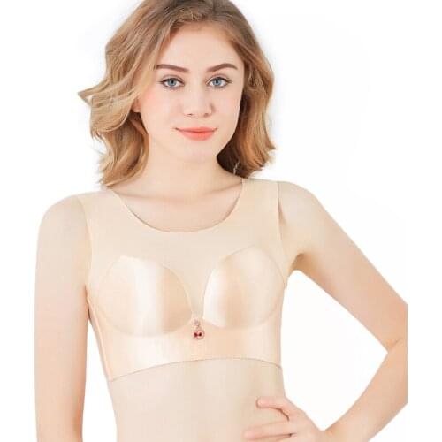 Four colors available Ultra-thin sleep bra comfortable and soft a large size sleep underwear