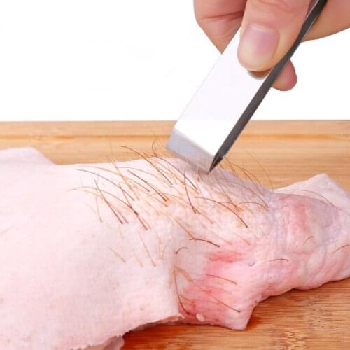 1 PC Stainless Steel Fish Bone Tweezers Pincer Clip Puller Remover Tongs Fish Bone Plucking Clamp Kitchen Gadgets Tools