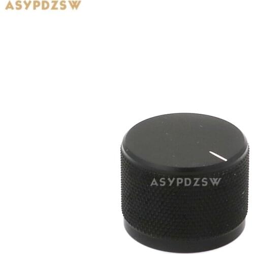 1 PCS 30*22 Knurled black full aluminum Preamplifier/DAC/Amplifier volume potentiometer knob